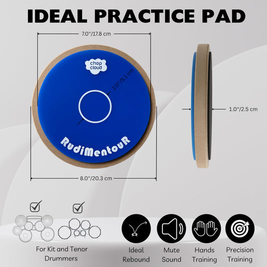 Chop Cloud RudiMentouR Drum Practice Pad